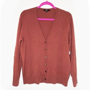 Uniqlo V-neck Wool Cardigan